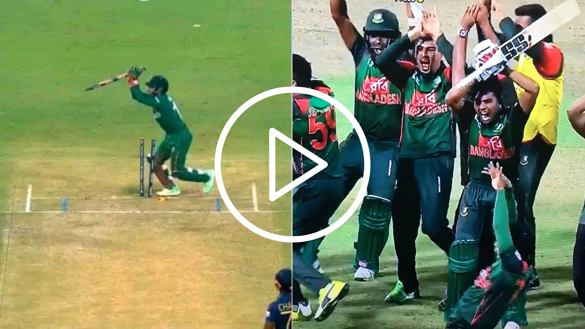 [Watch] Mushfiqur Rahim Nearly Does ‘Nagin Dance’ In ‘Freakish’ Stumping For De Silva